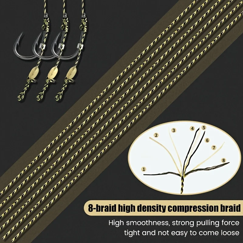 Kit Method Feeder Carpa con Leadcore y 8 Anzuelos - imagen 2