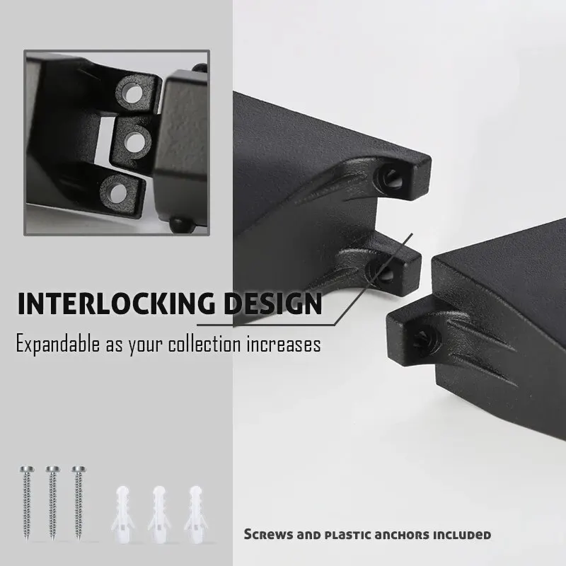 Soporte de exhibición Vertical para caña de pescar, estante colgante de pared, 1 piezas - imagen 5