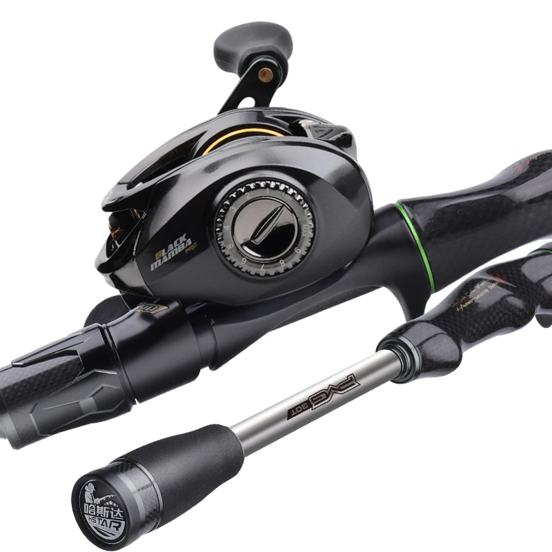 Combo Caña y Carrete Baitcasting Histar Mamba – Guías Fuji