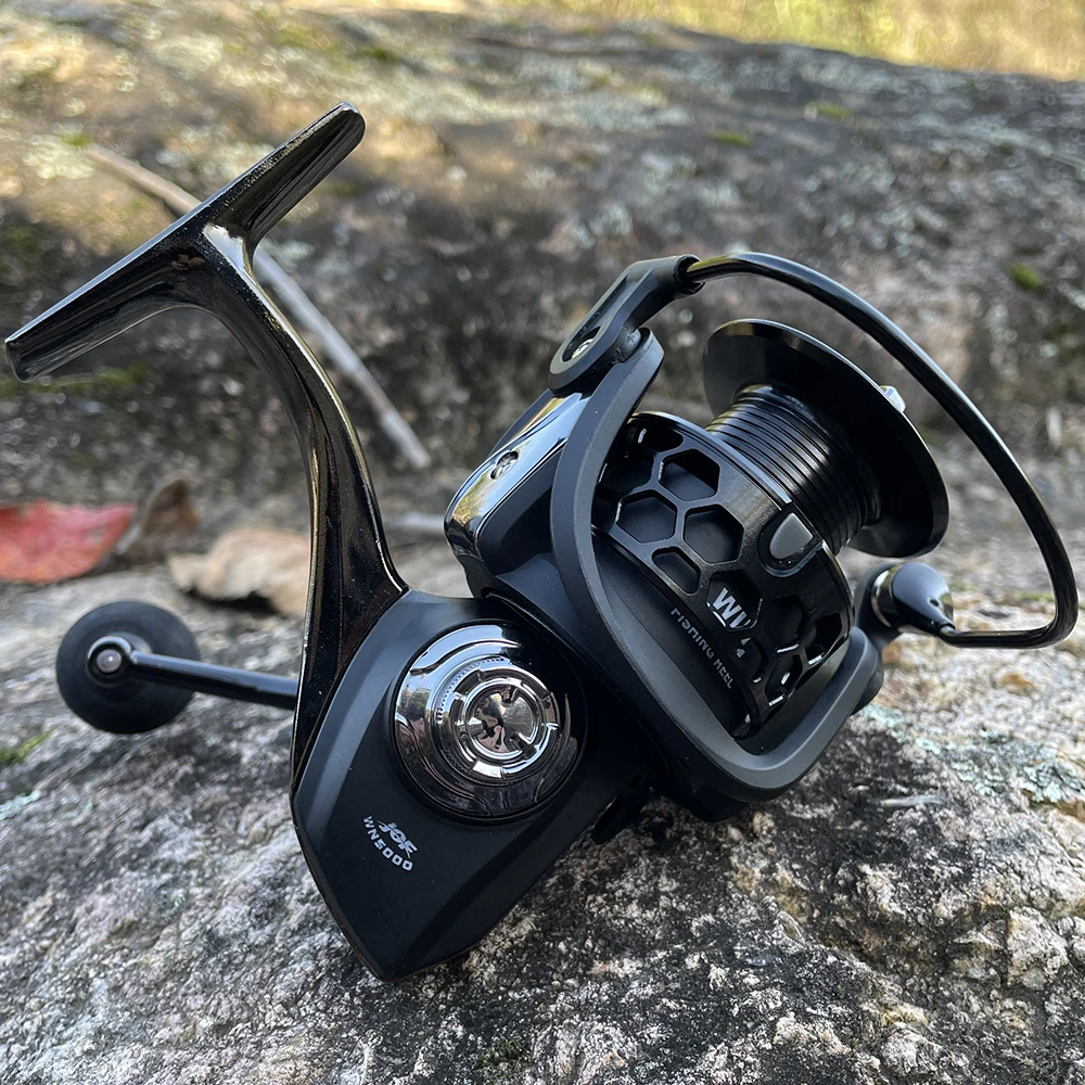 Carrete de Pesca giratorio de Metal 5,2: 1, 2000-5000 Searies, Pesca en agua salada/dulce - imagen 5