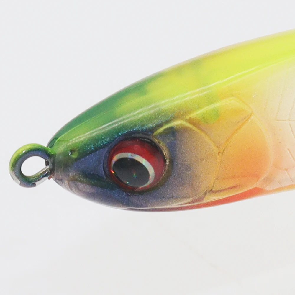 Volin-señuelo de pesca de libélula, 80mm, 6,5g, flotante, Minnow, trucha, Wobblers, Micro cebos - imagen 4