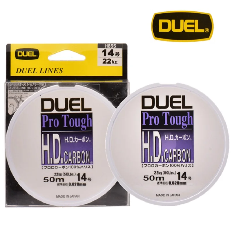 Línea de carbono de pesca japonesa dboat, sublínea de doble mar, pesca en roca asiática, alambre frontal resistente al desgaste, 50m, fishi - imagen 5