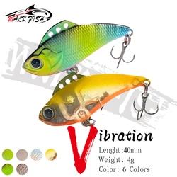 WALK FISH Señuelo VIB Lubina Negro – Vibración y Cuentas de Sonido