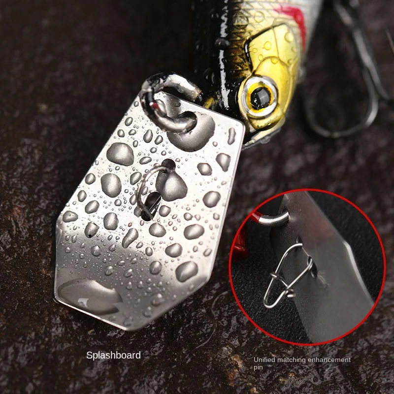 Chatterbait-señuelo giratorio de Metal para pesca, cebo de pesca de 10g, 14g, para carpa, lubina, trucha, Wobbler leurre peche en mer flottant surface dur carnassier leure de pêche brochet - imagen 2