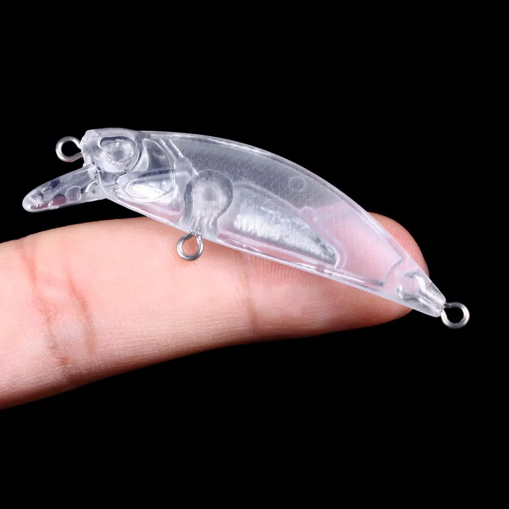 Cuerpos de señuelo Minnow sin pintar para personalizar