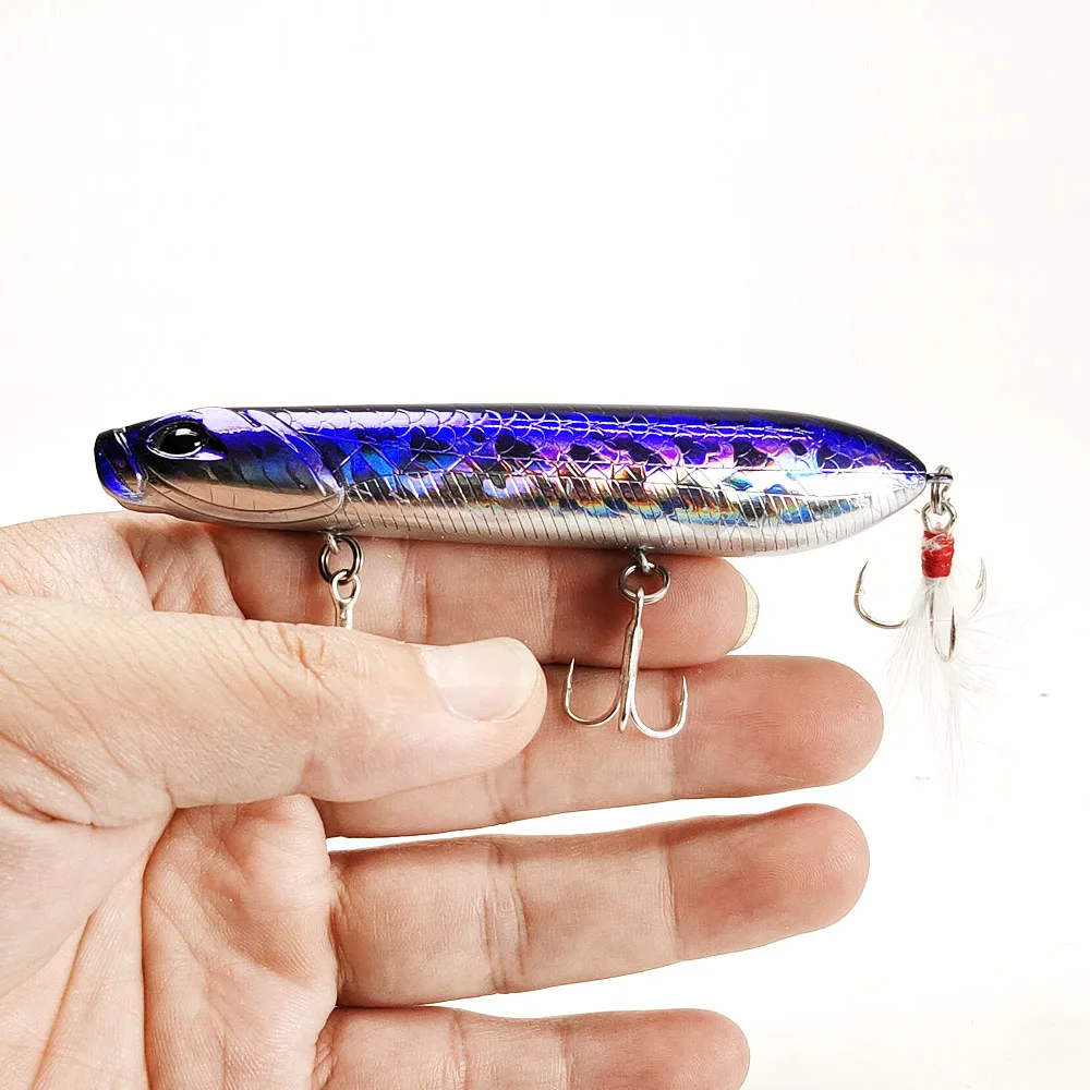 Señuelo Topwater Popper Bass Fishing – Lápiz 8‑10 cm 10‑14 g para lucio - imagen 5