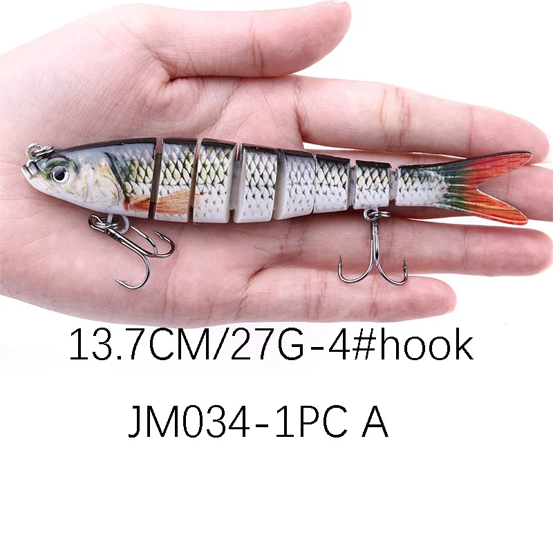 Wobblers Hundidores Crankbait Swimbait – Señuelos de Pesca Duro - imagen 5