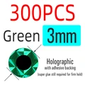 3mm Green 300pcs
