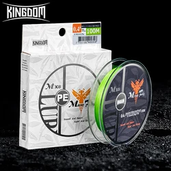 Sedal Kingdom trenzado PE 4 hebras 150m carpa