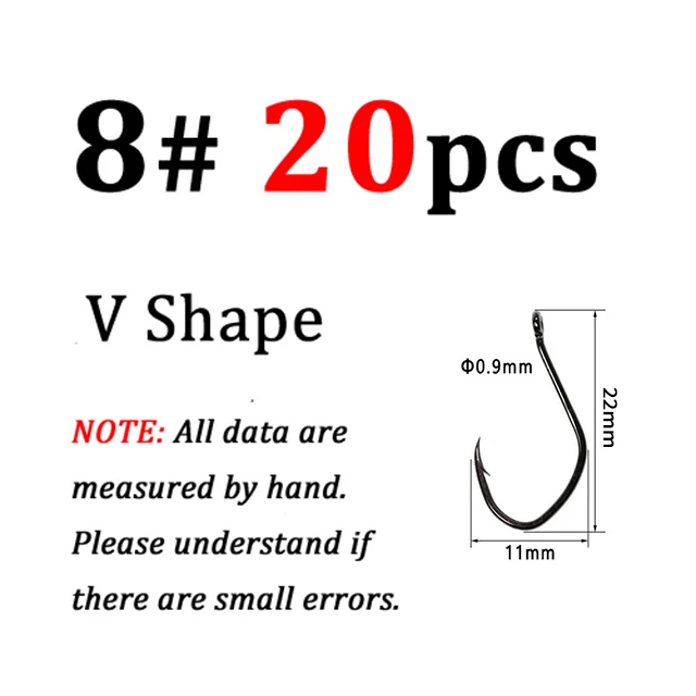 20pcs size 8