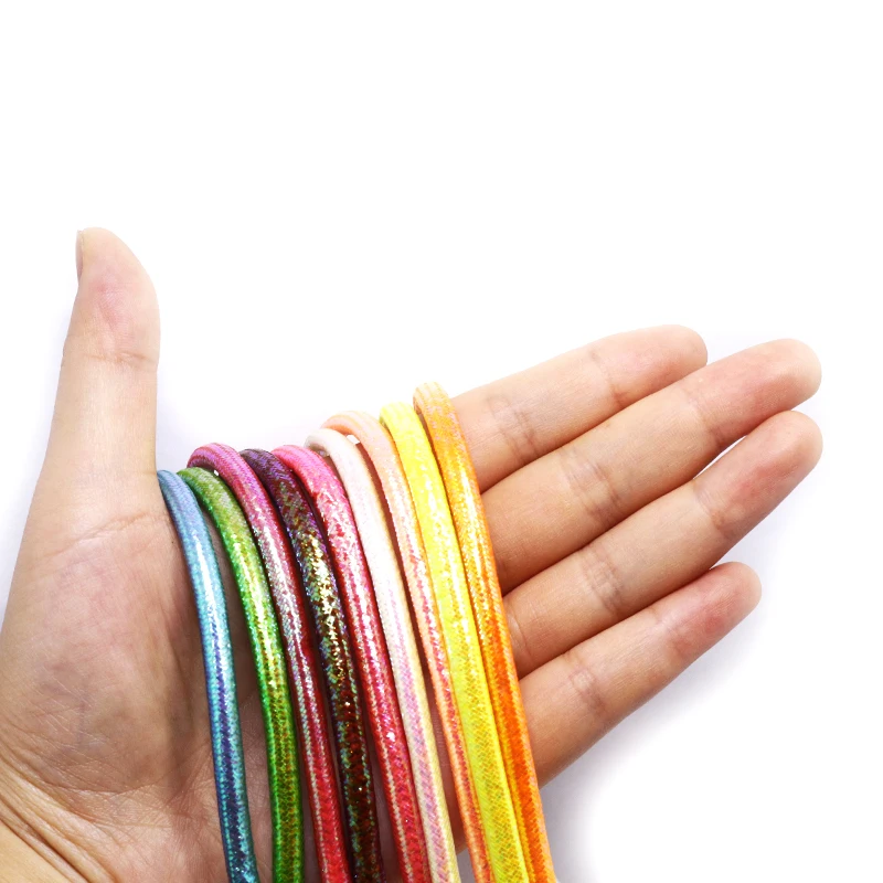 Royal Sissi-Juego de 8 colores, tubo de mylar firmemente trenzado de 5-6mm, total de 4yds, efecto perla holográfica, cuerpo de pececillo, materiales para atar moscas - imagen 3