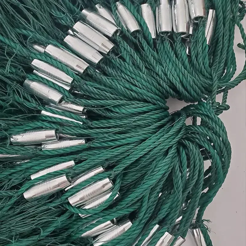 Red de pesca de malla pequeña, longitud de 5m a 100m, red de pesca plegable, monofilamento de malla de 1 dedo, herramienta de red para pescar de nailon - imagen 3