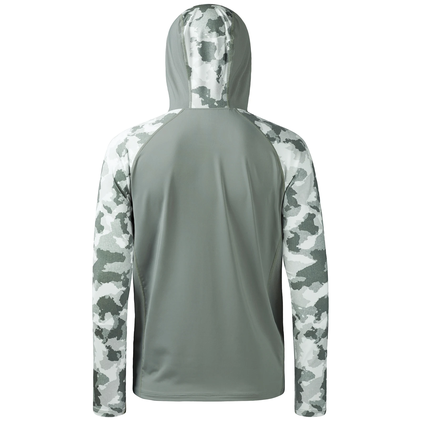 Bassdash Camisa de pesca de rendimiento UPF 50 para hombre Sudadera con capucha refrescante Manga larga de camuflaje FS17M - imagen 2