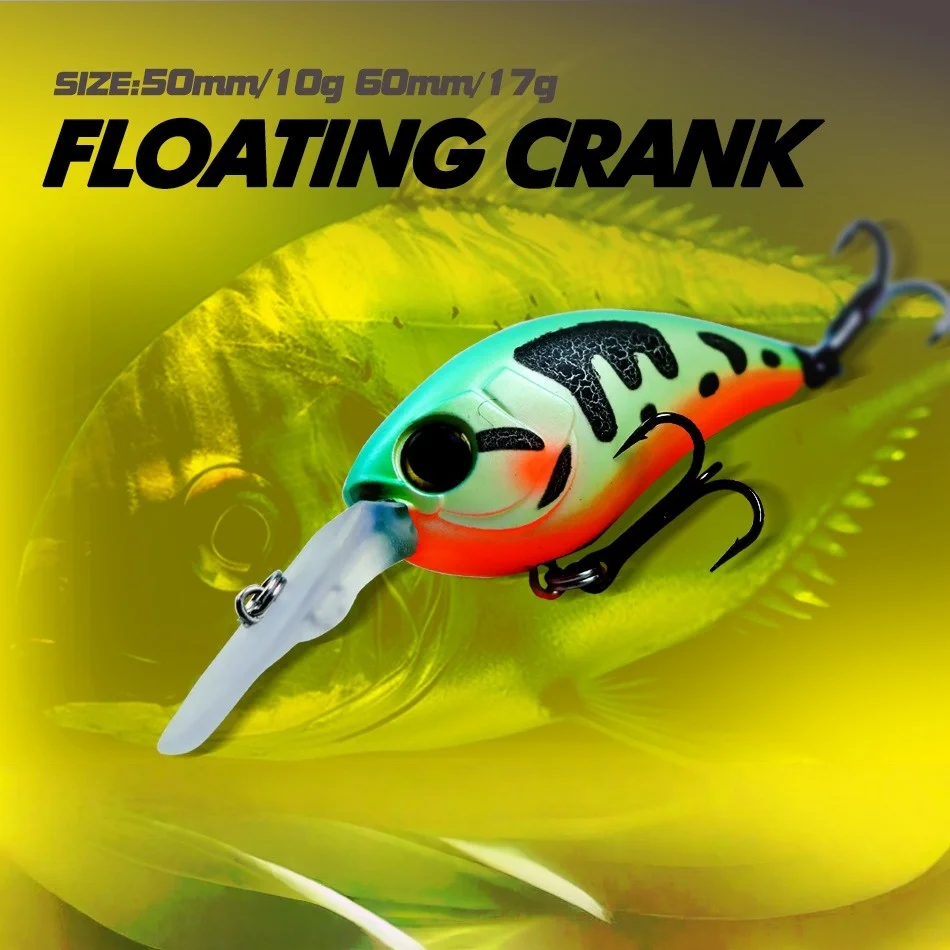 Swolfy Crankbait Flotante – Señuelo de Manivela para Lance Largo - imagen 3