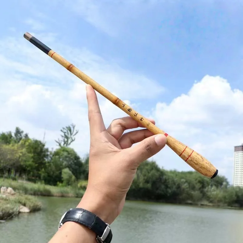 Caña de pescar de corriente 1,2 M/1,5 M/1,8 M/2,1 M/2,4 M/2,7 M/3,0 M/3,6 M/aparejos de pesca telescópicos de fibra de carbono para agua dulce - imagen 5