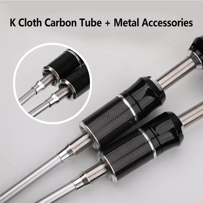 Mavllos Sunrise caña giratoria de carbono 1,8 m-2,1 m señuelo 0,8-5g línea 2-5lb caña de pescar de ajuste suave sólido caña de pescar ultraligera - imagen 5