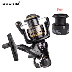 DEUKIO Carrete Spinning 20 kg – Doble arrastre pesca marina