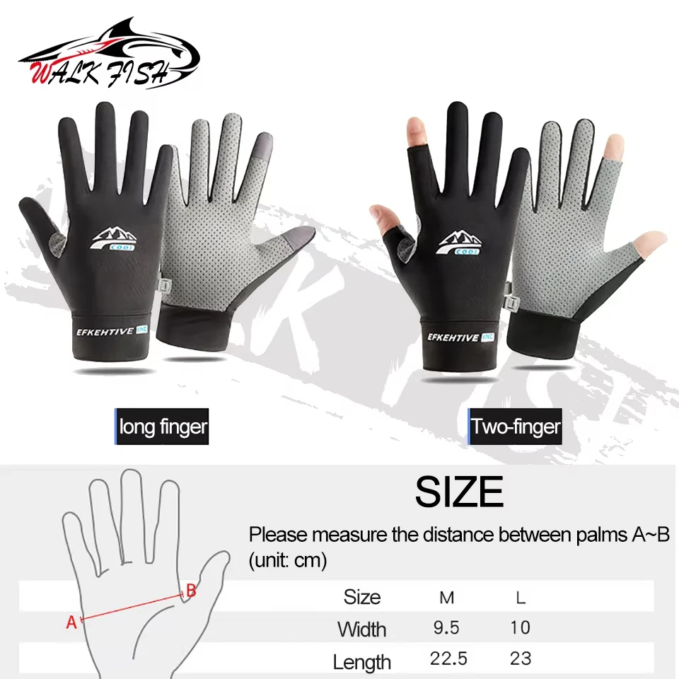 Guantes Walk Fish de pesca – Transpirables y con protección solar - imagen 5