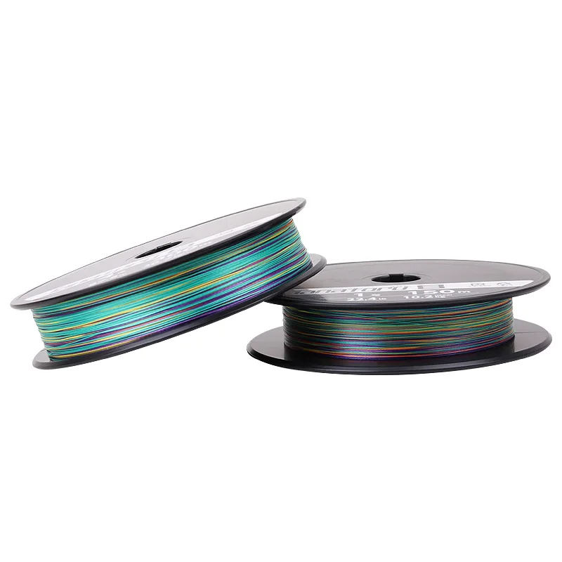 Línea trenzada PE Shimano Tanatoru 8 multicolor – para lago y río - imagen 4