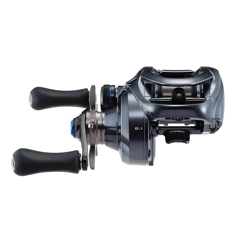 22 SHIMANO SLX DC XT carrete de pesca Baitcasting 7 + 1BB arrastre 5,5 KG carretes de fundición de agua salada - imagen 4