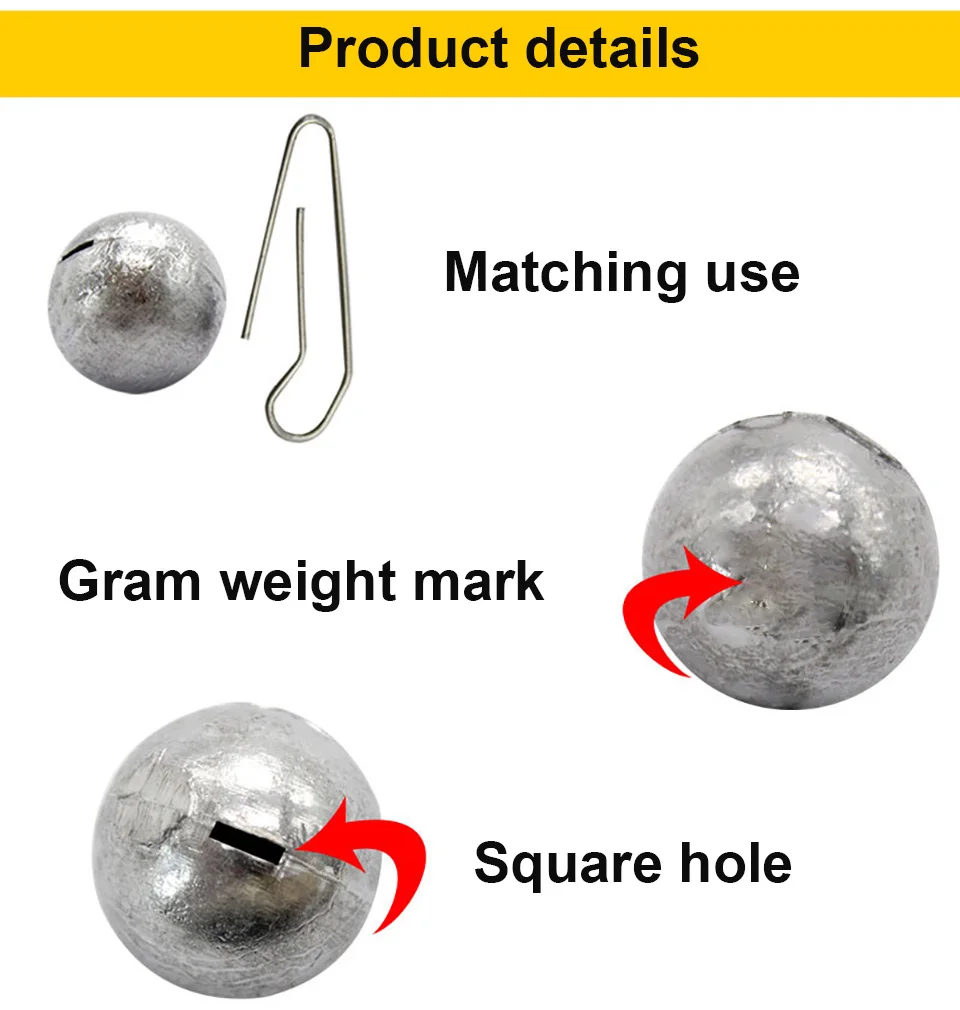 Plomo de pesca de 5 uds., 2g-12g, peso de bala, Jigging para hundimiento rápido, conjunto para aparejos de pesca de lubina de aguas profundas - imagen 2