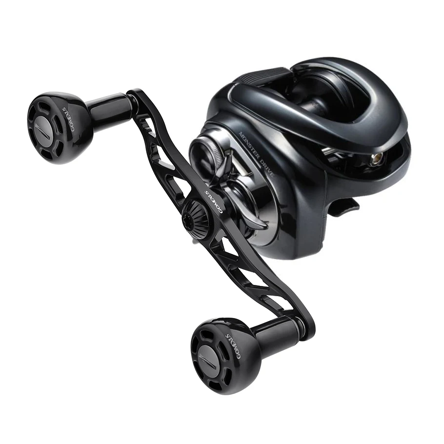 Gomexus doble mango para Daiwa Zillion Steez Saltiga Ryoga Seagate Sealine Tatula Baitcasting carrete mango 130 mm BDH-TA30 - imagen 3