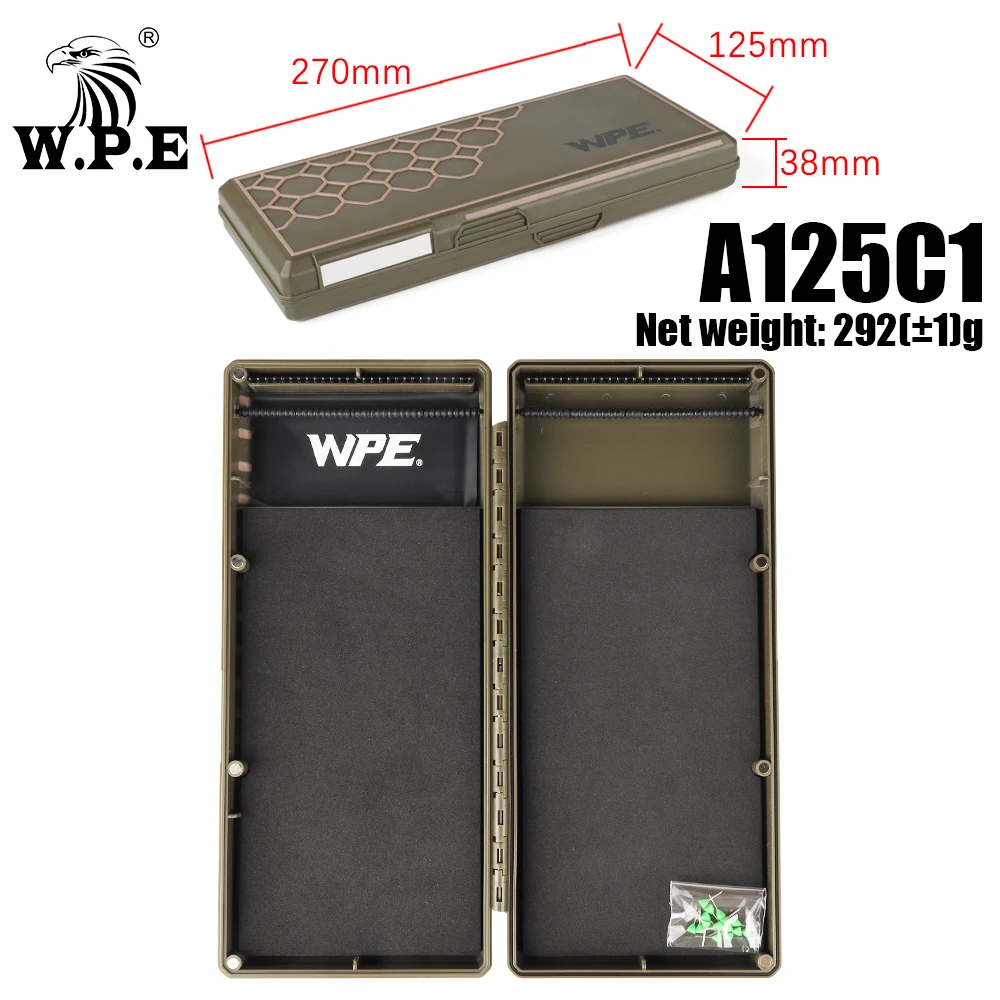 W.P.E Caja almacenaje Long Hair Rig – Organizador carpa feeder - imagen 2