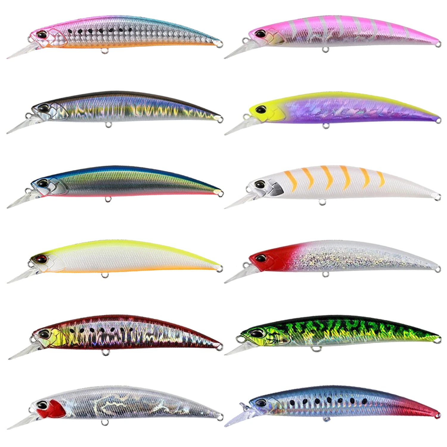 Señuelo de pesca de pececillo hundido, pesas de 27g, 11cm, Iscas artificiales, lubina, Peche En Mer, Trolling, aparejos de pesca de lubina, accesorios de Leurre - imagen 4