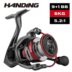 HANDING Elite Carrete Spinning – Ligero y potente para pesca