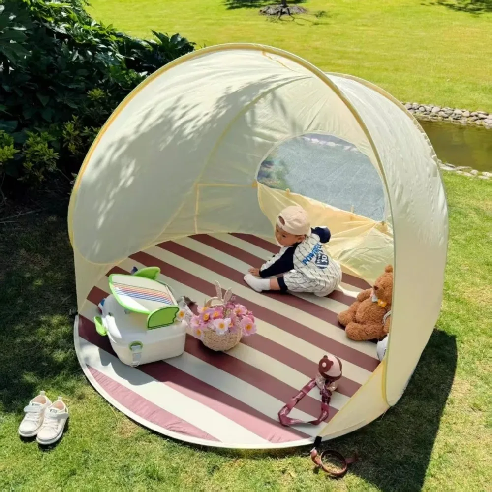 Carpa impermeable automática con protección UV para pesca y camping