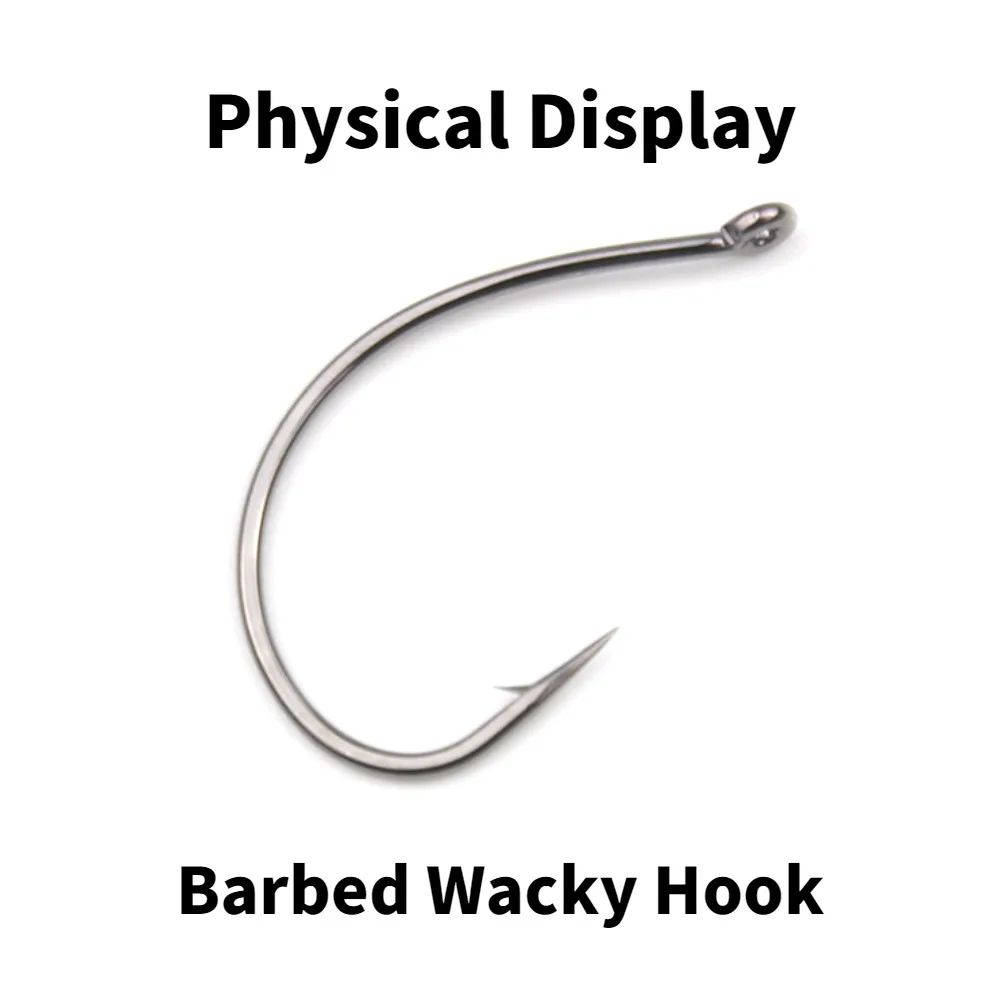 Hook Barbed Wacky para pescar efectiva