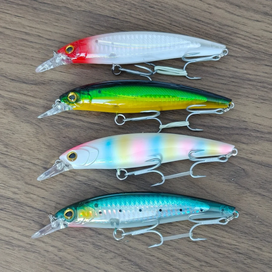 Swolfy Wobbler Minnow Flotante 11,5cm – Señuelo Artificial para Lucio