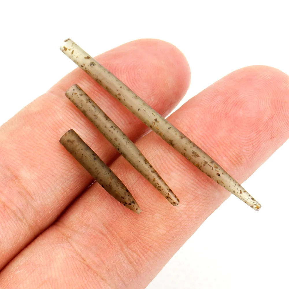 Hirisi-manguitos antienredos para pesca de carpa, conectar con gancho para aparejos terminales de pesca de carpa, accesorios de pesca AH005 - imagen 2