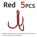 5pcs red