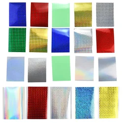 Pegatinas de cinta de señuelo de pesca, 10 Uds. De escamas de pescado reflectantes, señuelos, pegatina de cebo, película adhesiva holográfica, cinta de señuelo Flash para bricolaje