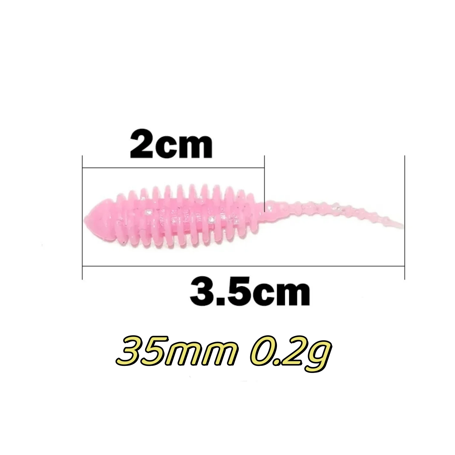 Señuelos Blandos de Vinilo Mini para Lubina – Rockfishing - imagen 3
