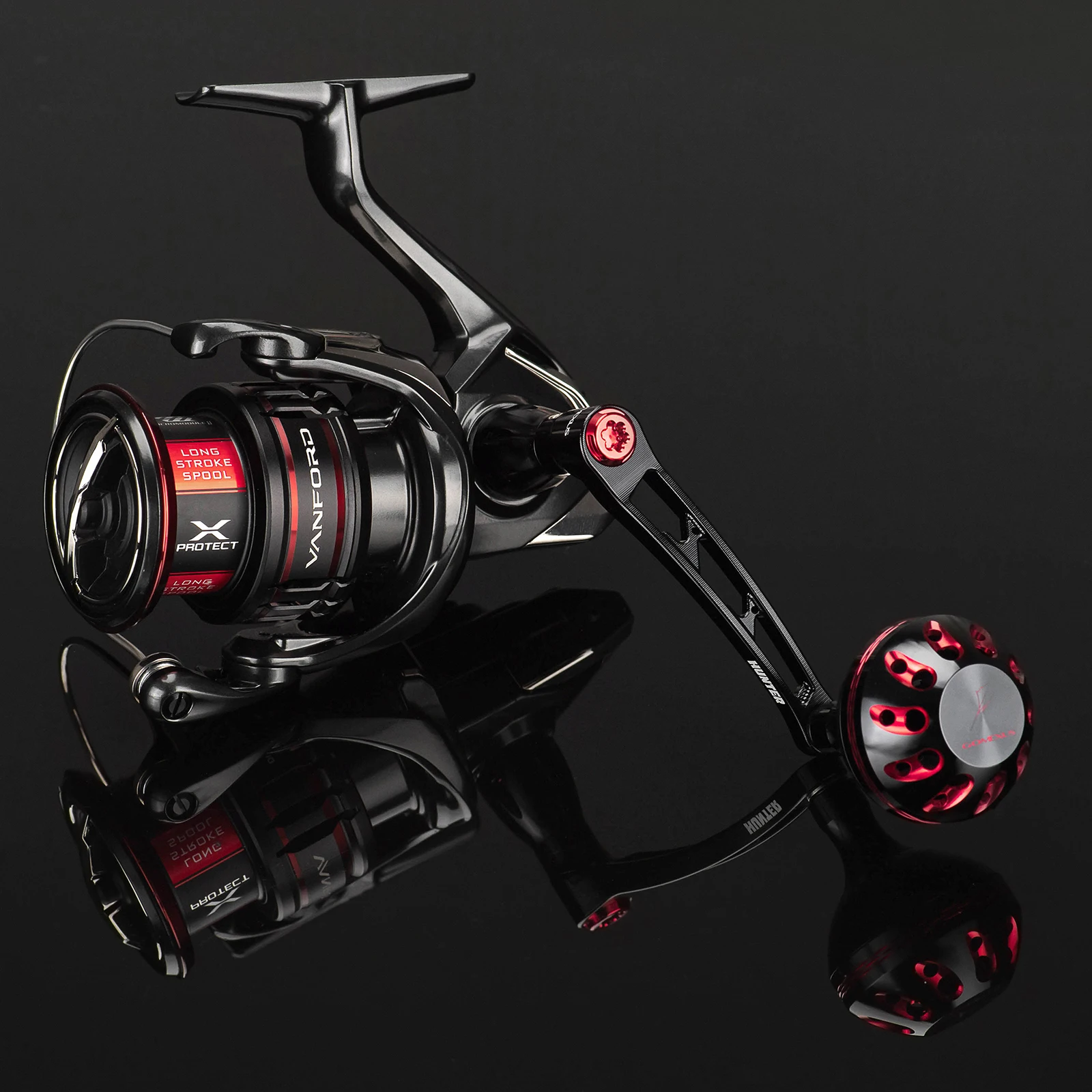 Gomexus Power Handle para Shimano Stella Stradic Vanford Vanquish Daiwa BG MQ Certate Luvias carretes de pesca giratorios LMY-A38 - imagen 5