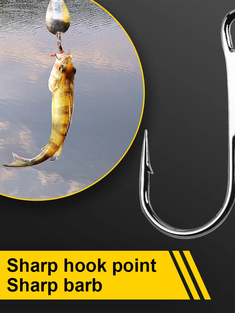 Punto de gancho afilado para una pesca efectiva