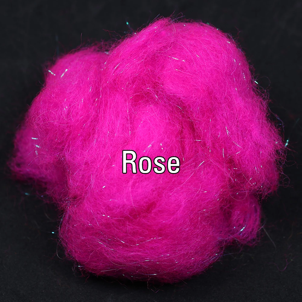 ICERIO, 2 g/paquete, Material de atado de moscas de Ninfa Dub Scud de varios colores para moscas de trucha, señuelo para hacer moscas y camarones - imagen 5