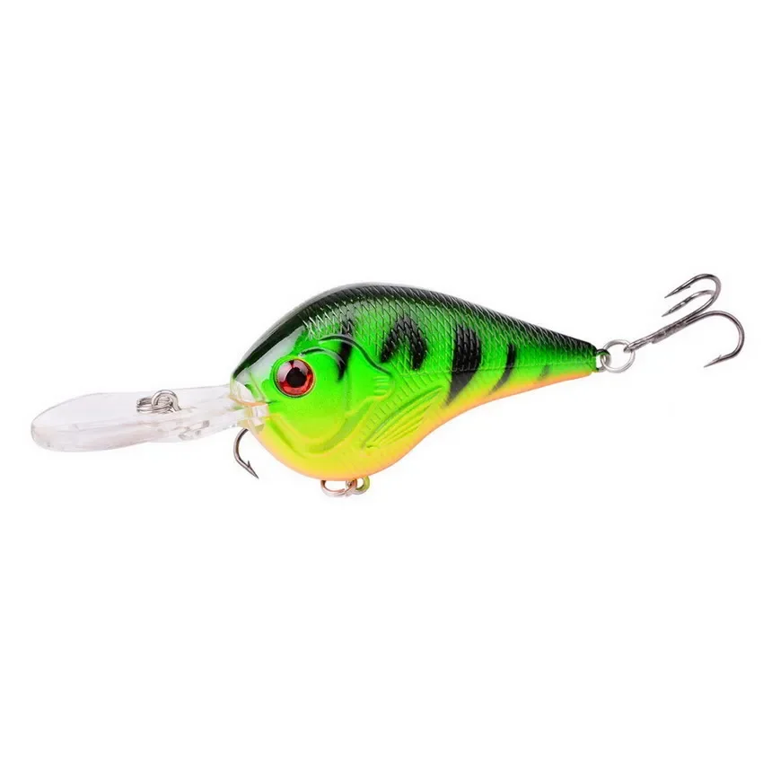 9 Uds VIB señuelo de pesca 95mm 11g Crankbait Iscas cebo duro Artificial lubina señuelos Swimbait Wobbler señuelos aparejos de pesca - imagen 5