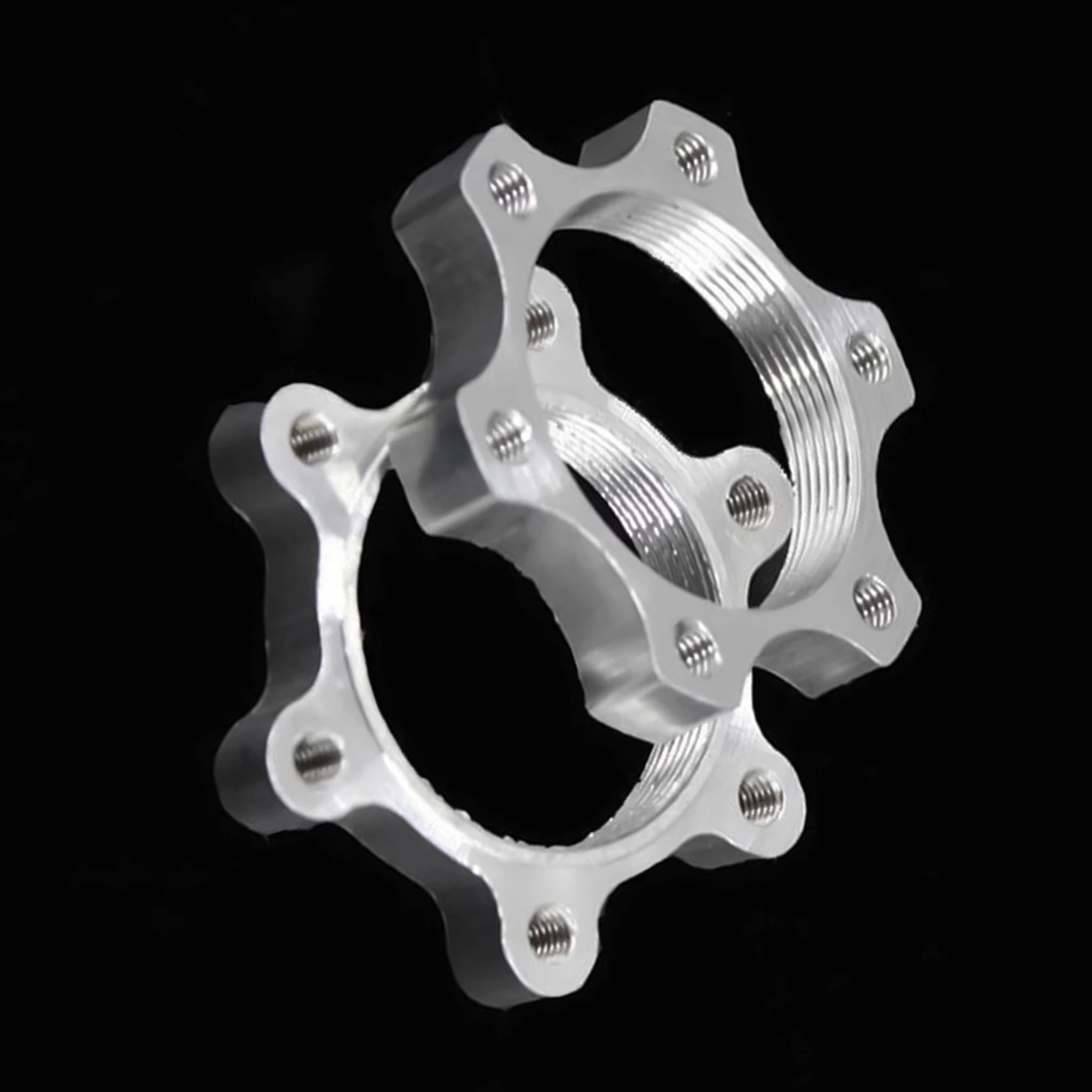 Rotor freno disco 44mm 48mm 6 orificios – Recambio bicicleta montaña - imagen 2