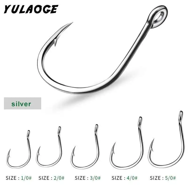 Anzuelo Slow Pitch de acero carbono para pesca de mar - imagen 4