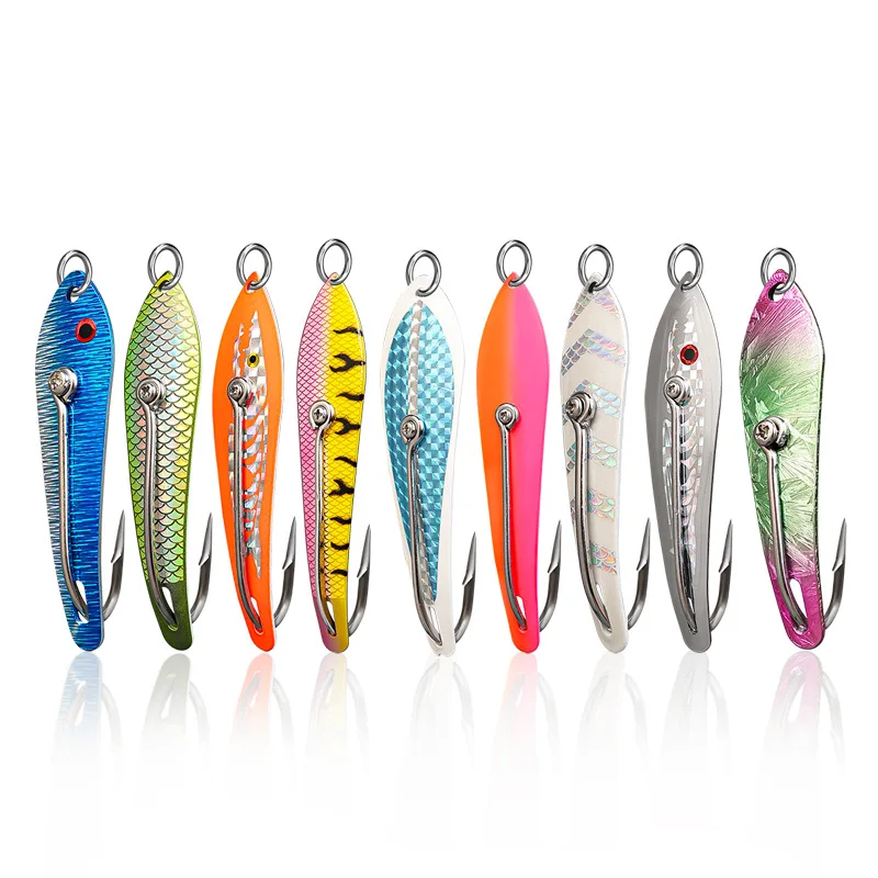 Jigs de acero inoxidable para pesca de altura – Anzuelo individual - imagen 5