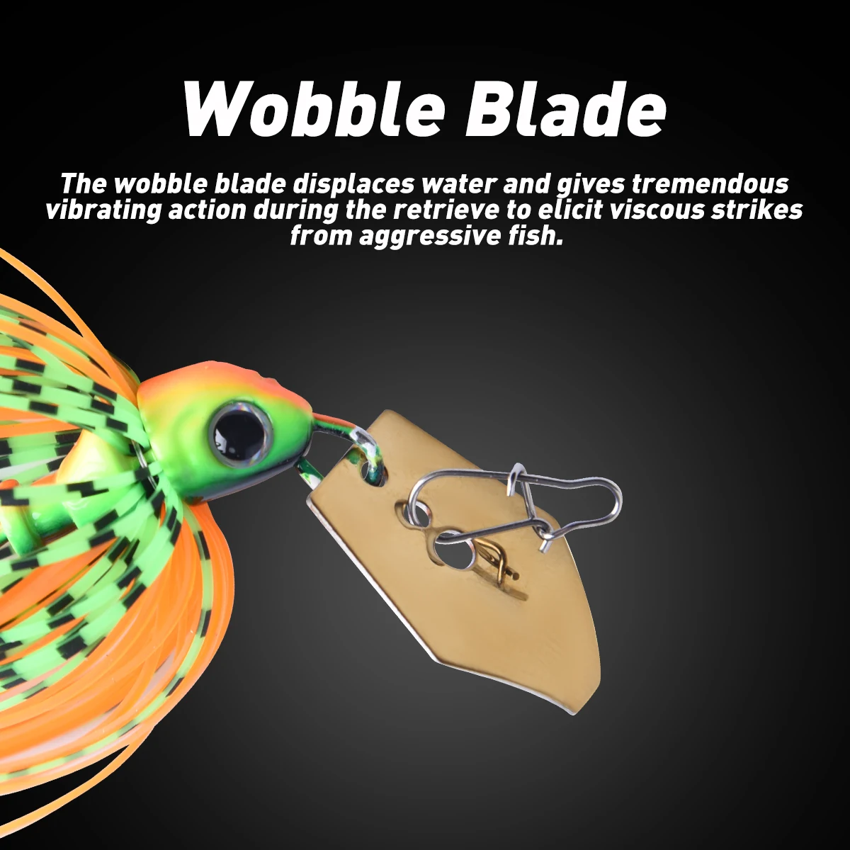 Chatterbait 7g 9g 11g 13g 18g 21g cebo Spinner señuelo de pesca sin malezas Artificial Wobbler Jig cebo bailarina señuelo Spinner cuchara Lucio - imagen 5