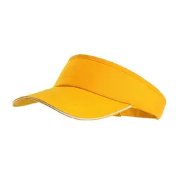 Sombreros de sol de aire transpirables con parte superior vacía, visera para el sol, protección UV, gorra de protección solar para tenis, sombrero para el sol superior vacío cómodo ajustable
