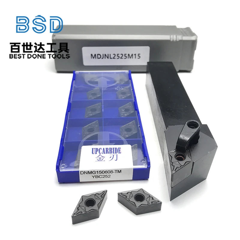 Portaherramientas de torno Indexable MDJNL2525M15, herramienta de torneado externo de alta precisión para máquina CNC, suministro directo de fábrica - imagen 4