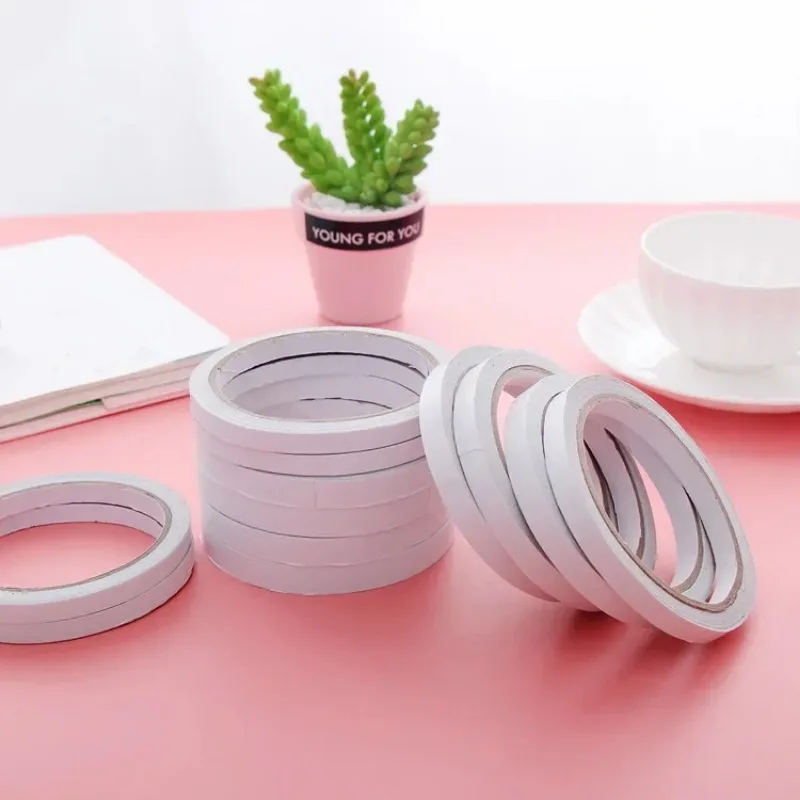 Cinta de doble cara blanca súper fuerte - Adhesivo para manualidades y cuadernos - imagen 3