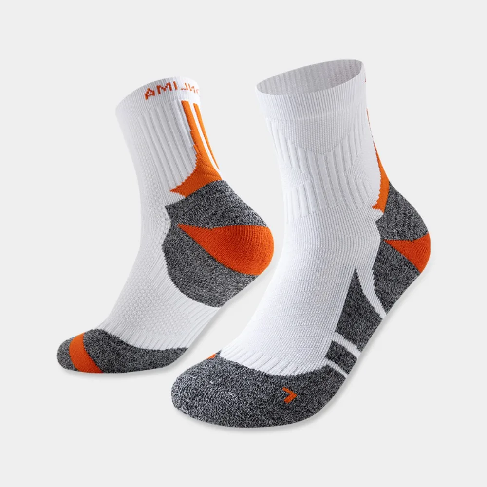 Calcetines running cortos acolchados – Antideslizantes para maratón - imagen 3