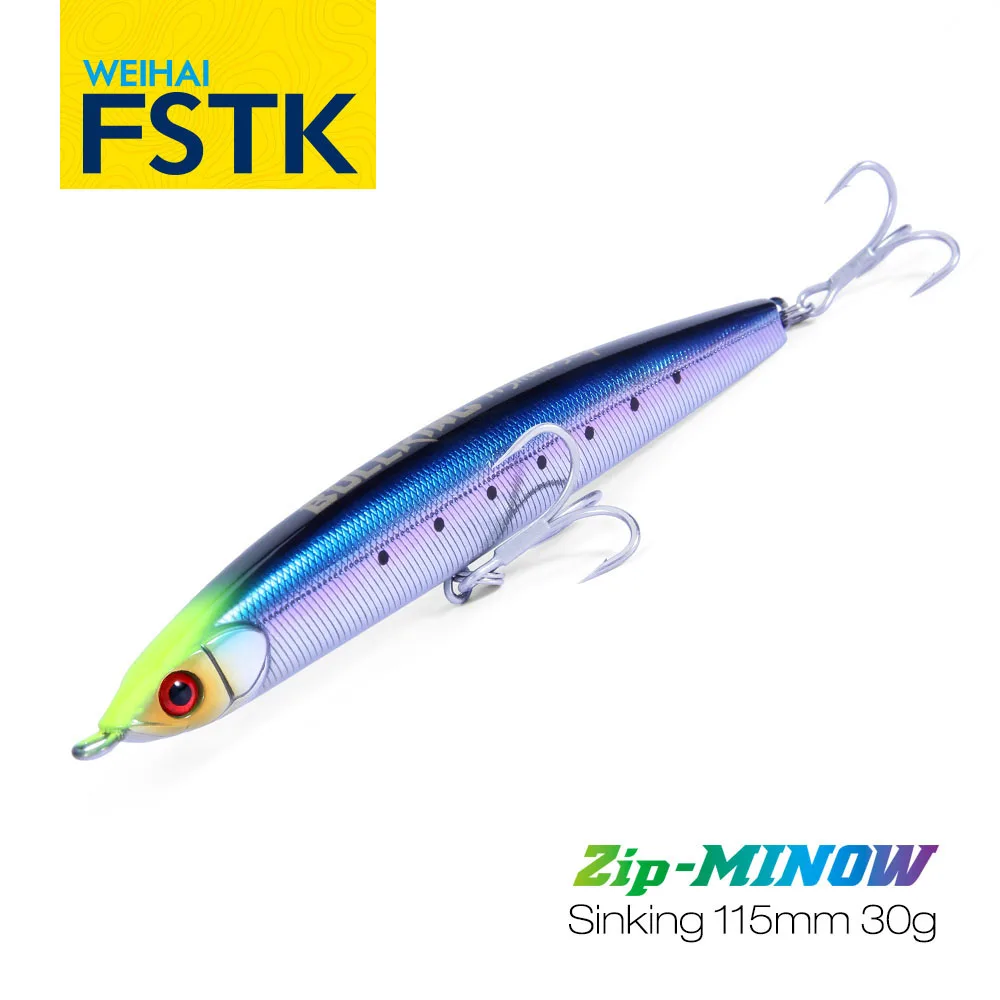 FSTK Palo hundible 115mm – Lápiz Minow para lubina