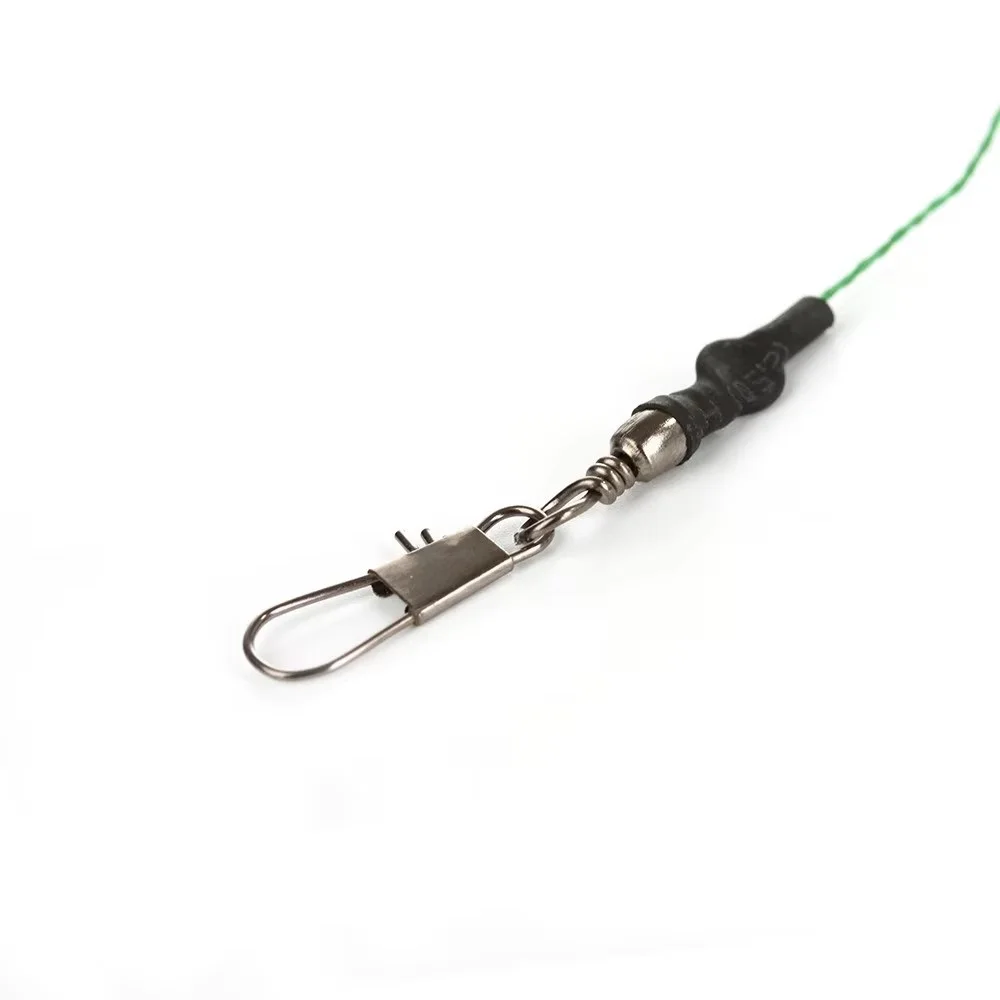 NGB-jaula para cebo de pesca, alambre de acero inoxidable giratorio con 3 ganchos de línea, alimentador para accesorios de aparejos de pesca de carpa, 20g-80g - imagen 4